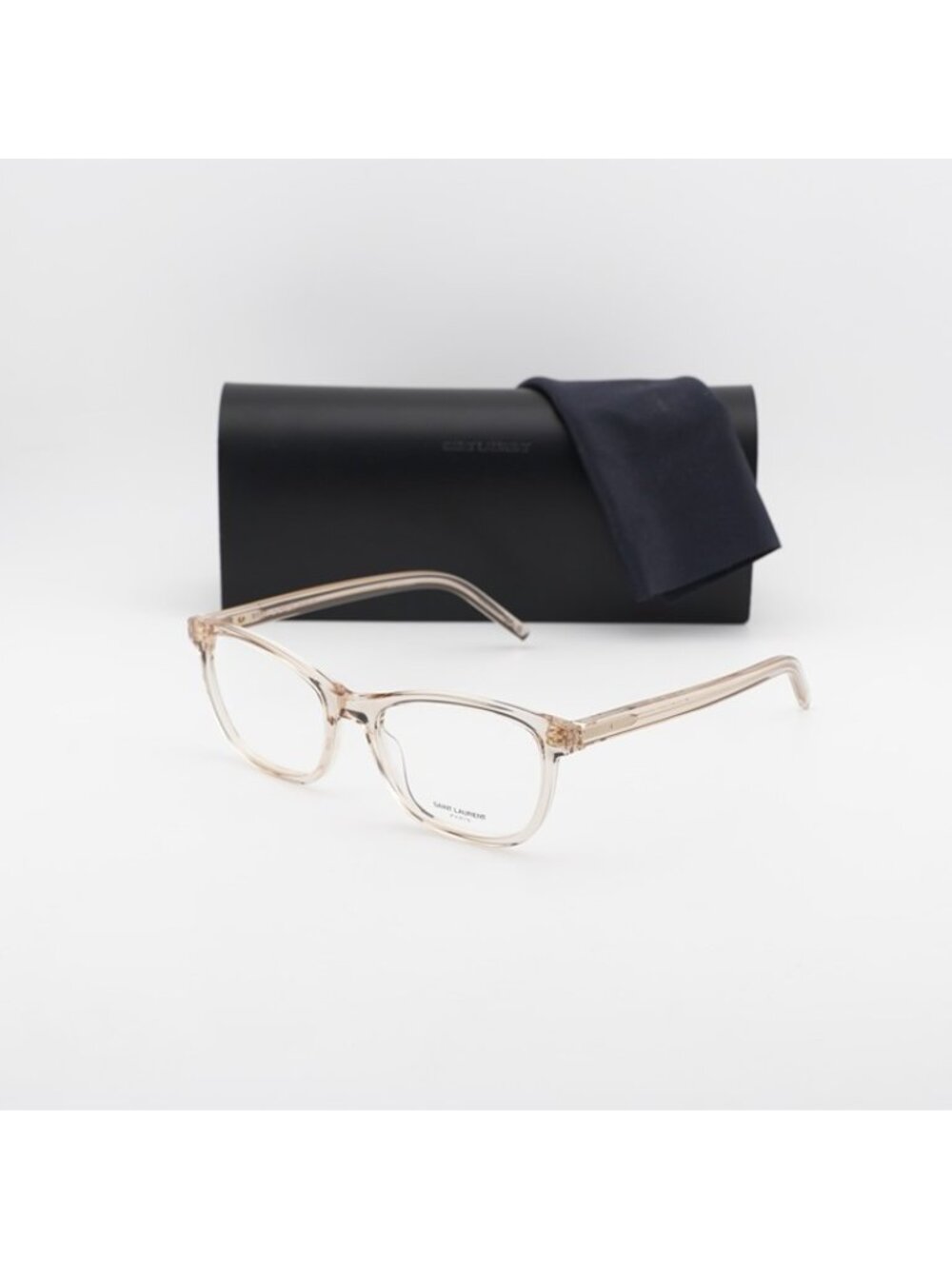 Saint Laurent SLM121 003 Eyeglasses Nude 54mm Cat Eye Frame - Picture 12 of 12